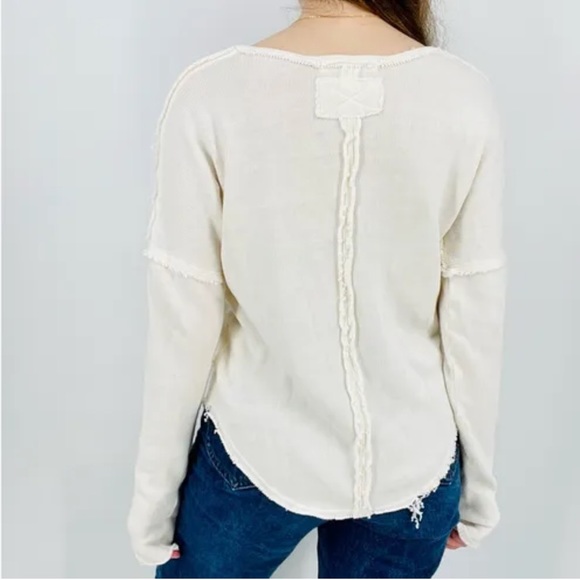 We The Free Come And Get It Knit Long Sleeve Top Sz XS #0352 - Picture 3 of 9